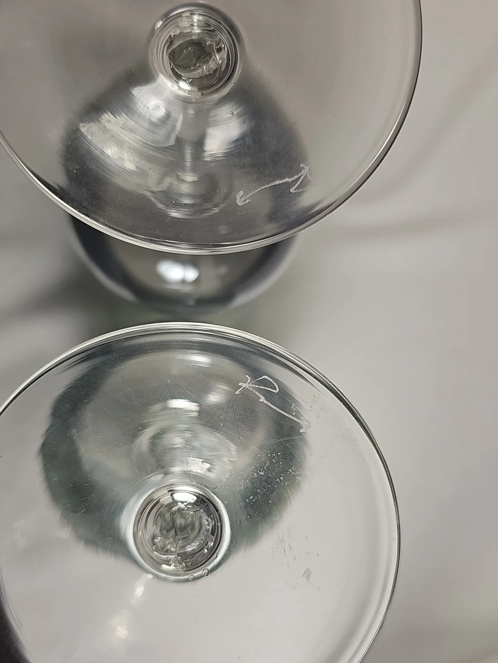 High Tide Drinkware - Art Glass Designed & Signed by Romeo Glass - Set of 2